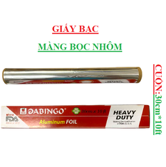 Nhôm lá mỏng RF1210 (giấy bạc) có hoa văn Dabingo 30cm*10ft