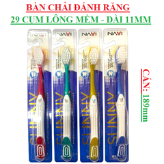 Bàn chải đánh răng navi sunny soft bristles BCSN01