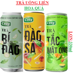 Trà uống liền Cozy lon (300-:-330)ml