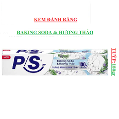 Kem đánh răng ps( P/S) banking soda hương thảo tuýp 180gr