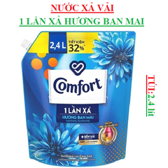 Nước xả vải 1 lần xả Comfort túi (2.1-:-2.4) lít