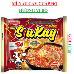 Mì nấu siukay bò gói