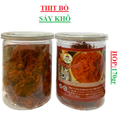 Thịt  bò khô sợi  thanh mai phát  hộp (160-:-180)gr