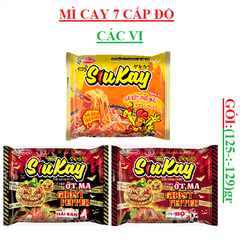 Mì nấu siukay gói (125-:-130)gr