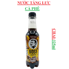 Nước tăng lực cà phê boss chai (300-:-350)ml