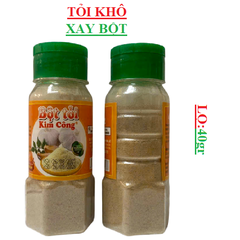 Bột tỏi khô kim công lọ 40gr