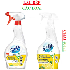 Nước lau bếp Sunlight Powerfoam chai(450-:-500)ml