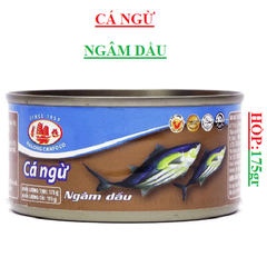 Cá ngừ ngâm dầu Hạ Long đóng hộp 175gr