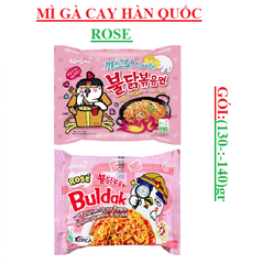 Mỳ gà cay rose Hàn Quốc Samyang gói (130-:-140)gr