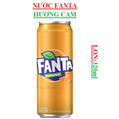 Nước giải khát Coca Fanta lon (300-:-330)ml