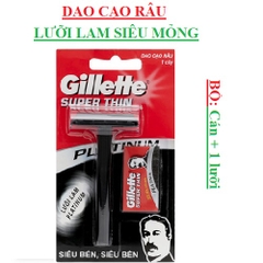 Gillette super thin dao cạo dâu - 1d+1l
