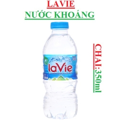 Nước khoáng thiên nhiên lavie chai 350ml