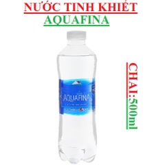 Nước uống đóng chai Aquafina can 500ml