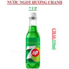 Nước ngọt 7up chai (300-:-330)ml