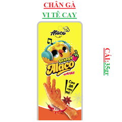 Chân gà ăn liền vị tê cay Alaco cái 35gr