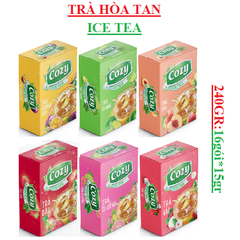 Trà hoà tan Cozy icetea hộp 240gr (16gói*15r)