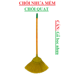 Chổi quạt nhựa mềm quét nhà