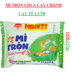 Mì trộn chua cay chanh cay tê lưỡi  miliket gói (95-:-120)gr