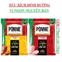 Xúc xích dinh dưỡng Ponnie gói  175gr