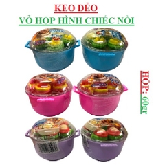 Kẹo dẻo vỏ hộp hình chiếc nồi Yummy delight hộp 60gr