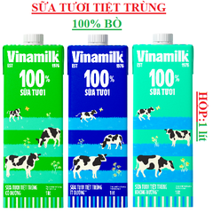 Sữa tươi tiệt trùng Vinamilk hộp 1 Lít