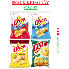 Bim bim khoai tây OStar orion gói nhỡ