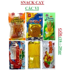 Snack cay Ba anh em Thực phẩm sạch gói nhỏ