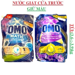 Nước giặt cửa trước Omo túi (3.4-:-3.9)kg