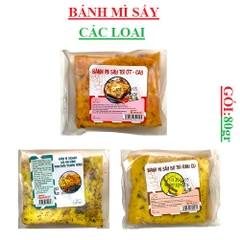 Bánh mì sấy vegetarian gói 80gr
