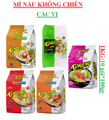 Mì nấu không chiên JumBo Koreno Paldo bịch 1kg