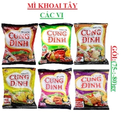 Mì tôm Cung đình gói  các vị (75-:-82)gr