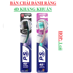 Bàn chải đánh răng siêu mềm ion bạc 4D P/S (ps)
