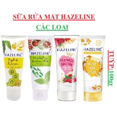 Sữa Rửa Mặt Hazeline tuýp 100gr