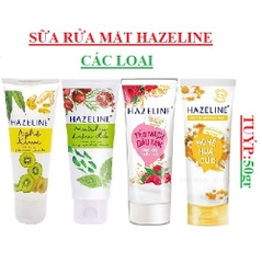 Sữa Rửa Mặt Hazeline tuýp 50gr