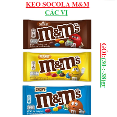 Kẹo socola M&M gói (30-:-38)gr
