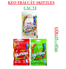 Kẹo viên trái cây skittles gói (35-:-45)gr
