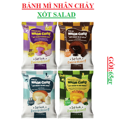 Bánh mì tròn nhân chảy delicious fujian cái (55-:-65)gr