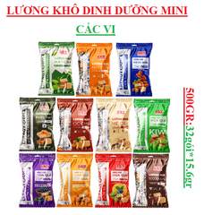 Lương khô mini viên năng lượng energy dice dinh dưỡng SBT
