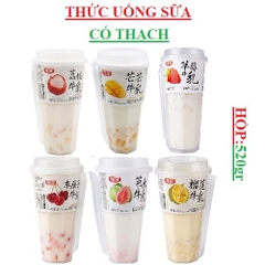 Nước sữa chua có thạch weibao hộp 520gr