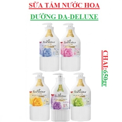 Sữa Tắm Nước Hoa Dưỡng Da Enchanteur Deluxe chai 650ml