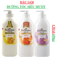 Dầu gội dưỡng tóc siêu mượt enchanteur chai 650gr