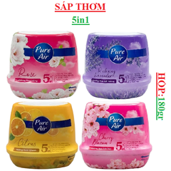 Sáp thơm 5in1 pure air hộp 180gr