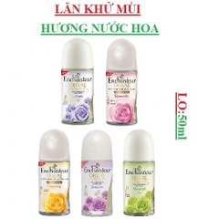 Lăn khử mùi hương nước hoa Enchanteur Deluxe lọ 50ml