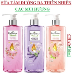 Sữa tắm nước hoa dưỡng da  thiên nhiên Enchanteur Naturelle chai 510ml