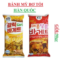 Bánh mì bơ tỏi Hàn Quốc Dashin gói 90gr