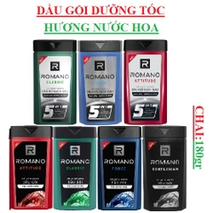 Dầu gội hương nước hoa Romano  chai 180gr
