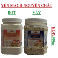 Yến mạch vẩy, yến mạch bột sunrise hộp 500gr