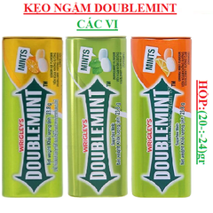 Kẹo ngậm doublemint hộp thiếc (20-:-24)gr