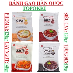 Bánh gạo Topokki  hàn quốc yopokki gói