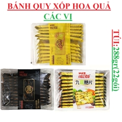 Bánh hoa quả quy xốp naziba túi 288gr